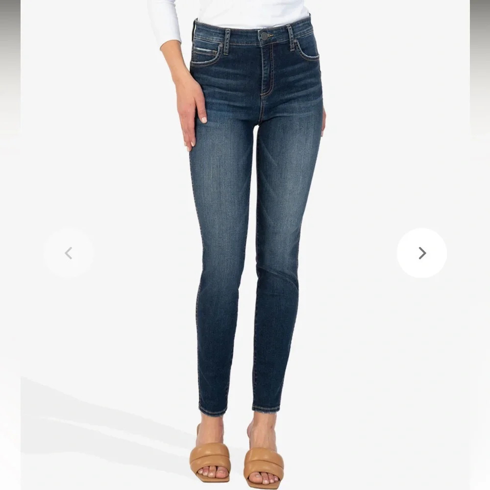 EUC Kut From The Kloth Mia High Rise Skinny Jeans Size 14W